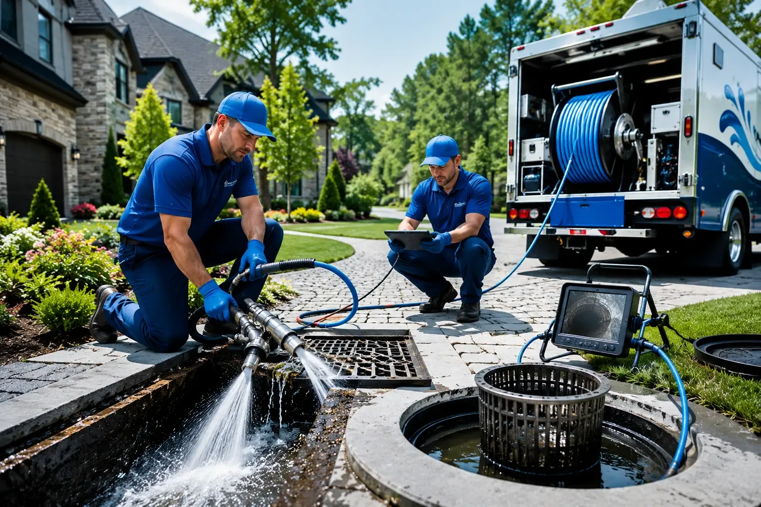 Local outdoor drain cleaning professionals in Cambridge, MN